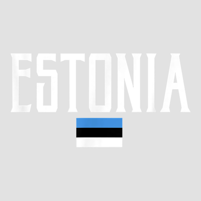 Estonia Flag Vintage White Text T Shirt Foam Trucker Hat | Artistshot