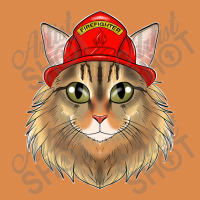 Cat Lover I Fireman Cat I Firefighter Siberian Cat Premium Dyed Cap | Artistshot