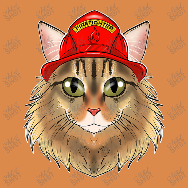 Cat Lover I Fireman Cat I Firefighter Siberian Cat Premium Dyed Cap by Yuh2105 | Artistshot