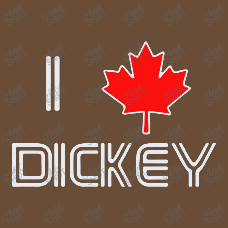 I Love Dickey Dyed Cap | Artistshot