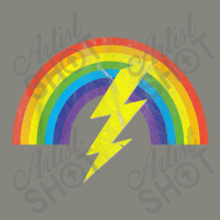 Rainbow Lightning Bolt Dyed Cap | Artistshot