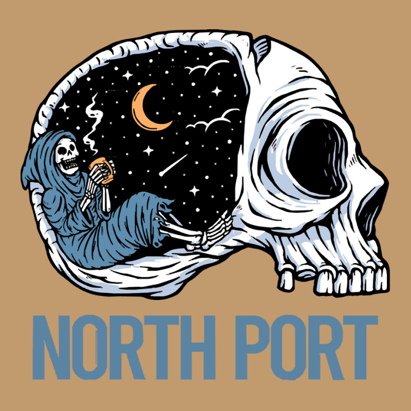 North Port T  Shirt Chilling Skeleton North Port T  Shirt Urban Heavy T-shirt | Artistshot