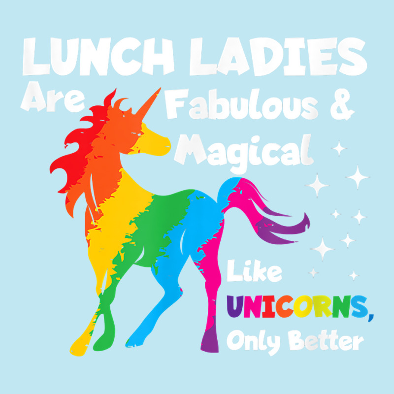 Lunch Ladies Are Fabuluos & Magical Unicorn Gift T Shirt Urban Heavy T-shirt | Artistshot