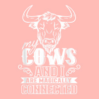 My Cows And I Are Magically Connected Animals Cow Farm Urban Heavy T-shirt | Artistshot