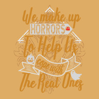 Halloween Funny Costume T  Shirt We Make Up Horrors To Help Us Cope Wi Urban Heavy T-shirt | Artistshot