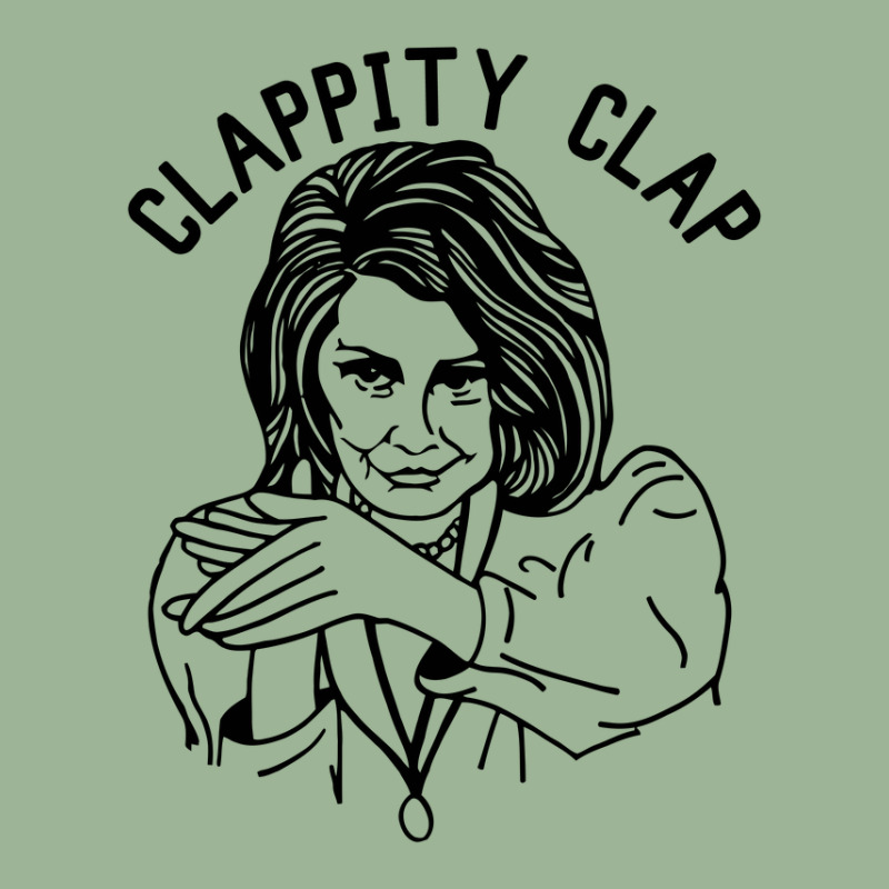 Nancy Pelosi Clappity Clap Urban Pullover Hoodie | Artistshot