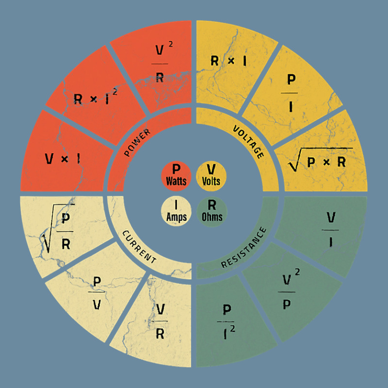 Vintage Ohms Law Diagram Electrical Electronics Engineer T Shirt Urban Pullover Hoodie by sieuduong86 | Artistshot