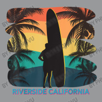 Riverside California Ca Palm Tree Surfboard Surfer Surfing T Shirt Crewneck Sweatshirt | Artistshot