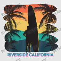 Riverside California Ca Palm Tree Surfboard Surfer Surfing T Shirt Hoodie & Jogger Set | Artistshot