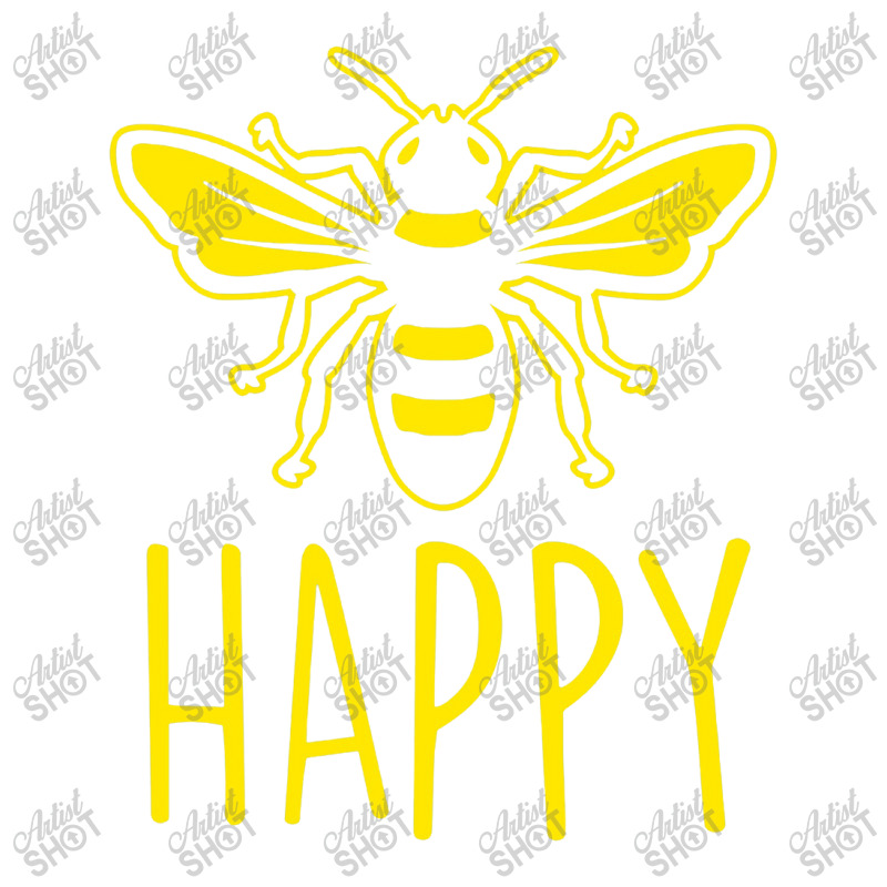 Bee Happy Bomber Jacket | Artistshot