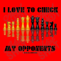 I Love To Check My Opponents Chess Set Pieces Geek Humor Premium T Shi Bomber Jacket | Artistshot