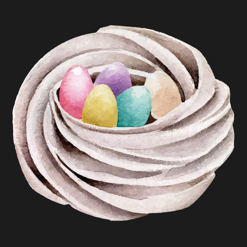 Handrawn Easter Themed Food T  Shirt Meringue Cookie Nest With Colorfu Beanie by thymeartiste | Artistshot