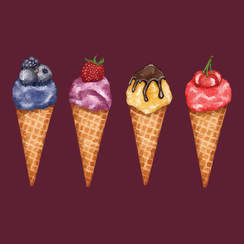 Assorted Ice Cream Cones T  Shirt Assorted Ice Cream Cones Set   Blueb Beanie by larkhorse | Artistshot