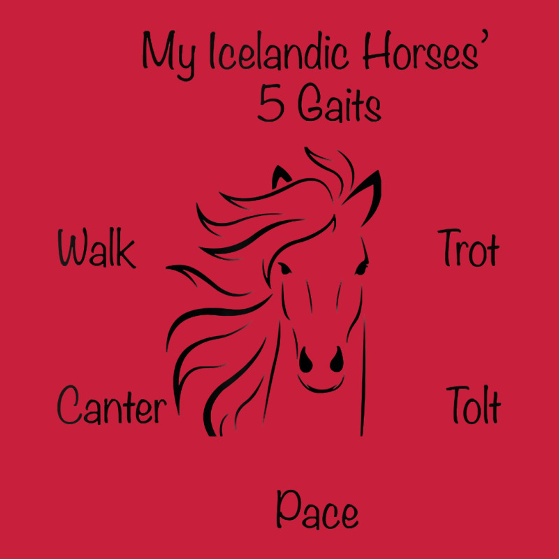 Icelandic Horses 5 Gaits T Shirt Beanie by michealamifflin | Artistshot