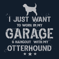 Funny Otterhound Dad Garage Men Hang T Shirt Beanie | Artistshot