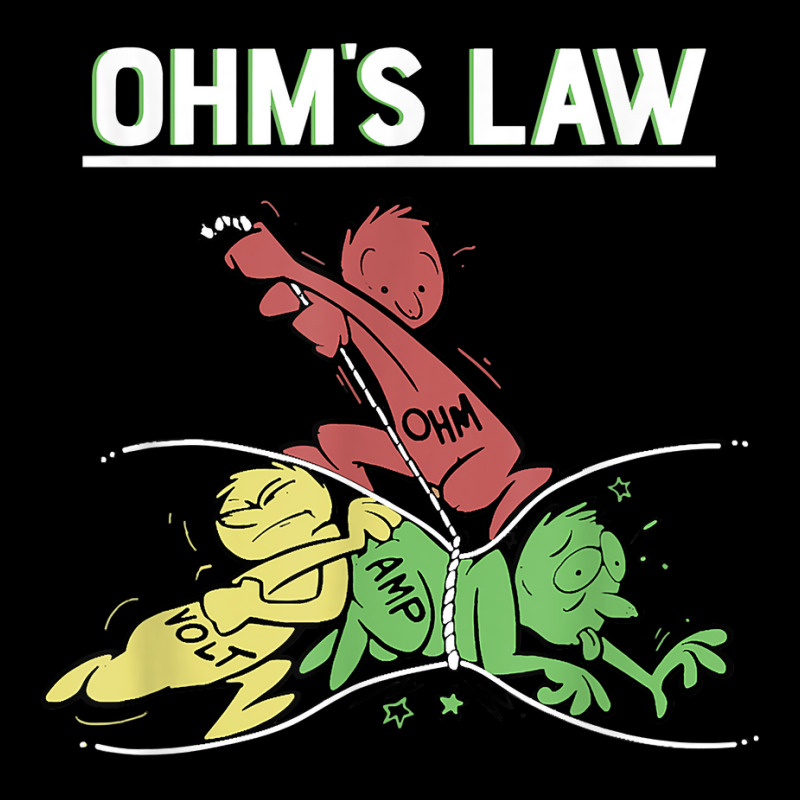 Ohms Law Funny Shirt.electrical Electronics Engineer Funny T T Shirt Visor hat by waltervanderwilt1 | Artistshot