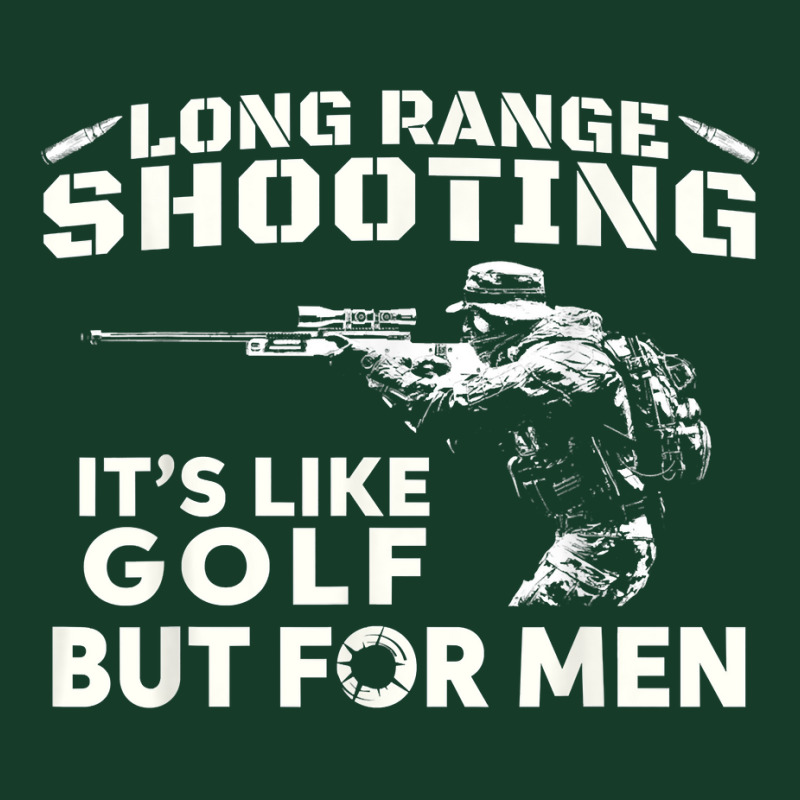 Long Range Shooting It's Like Golf But For Men T Shirt Visor Hat | Artistshot