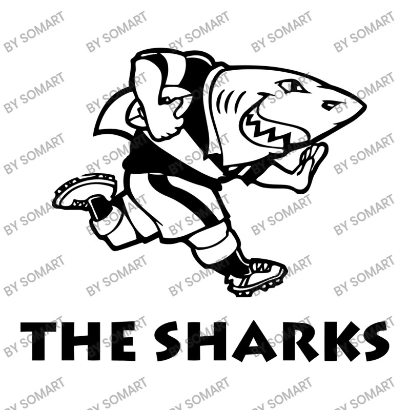 The Sharks Rugby Super League Youth Hoodie by SomArt | Artistshot