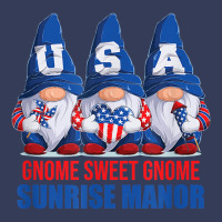 Sunrise Manor Nevada Gnome Sweet Gnome American Flag Gnomes T Shirt Visor Hat | Artistshot