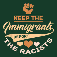 Anti Racism   Keep The Immigrants Deport The Racists T Shirt Visor Hat | Artistshot