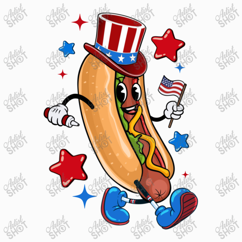 4th Of July Hot Dog Sleeve Dark Coffee Mug | Artistshot