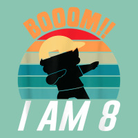 Boom I Am 8 Dabbing Boys 8th Birthday Eight Years T Shirt Snapback Trucker Cap | Artistshot