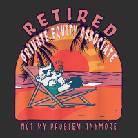 Retired Private Equity Associate Funny Vintage Retirement T Shirt Snapback Trucker Cap | Artistshot