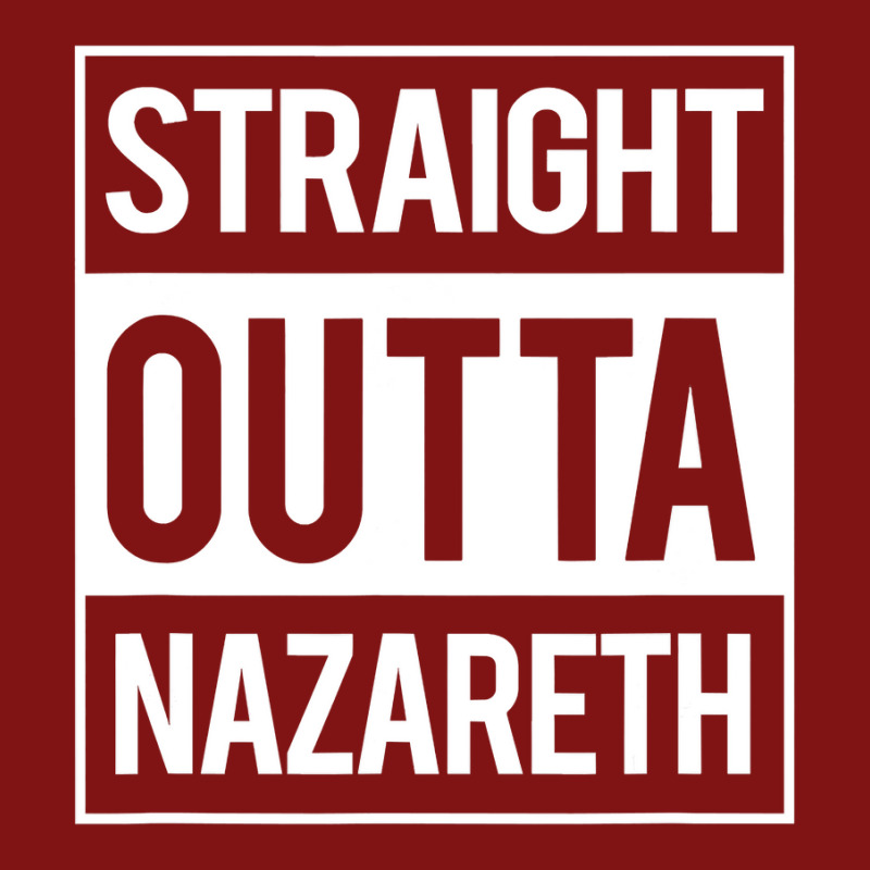 Straight Outta Nazareth Jesus Funny Christian T  Gift Snapback Trucker Cap by thutrang92 | Artistshot