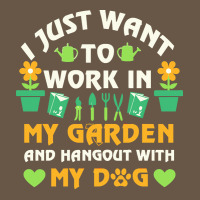 I Just Want To Work In My Garden T  Shirt I Just Want To Work In My Ga Snapback Trucker Cap | Artistshot