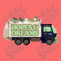 Hopes & Dreams Garbage Truck Funny Nihilism Design Snapback Trucker Cap | Artistshot