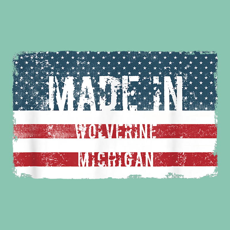 Made In Wolverine, Michigan T Shirt Snapback Trucker Cap | Artistshot