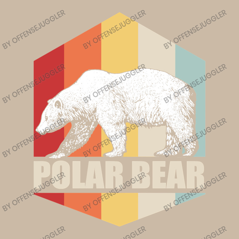 Bear Polar Bear Retro Colorful Sunset White Bears 510 Forest Foam Trucker Hat by offensejuggler | Artistshot