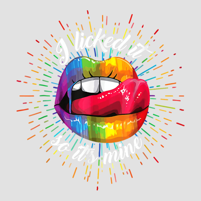 Lgbt Pride Lgbtq I Licked It So It's Mine Sexy Rainbow Lips T Shirt Foam Trucker Hat by ranmarbunathoo90 | Artistshot