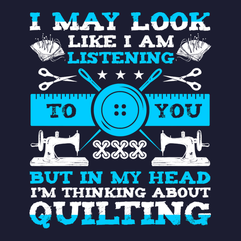 Sewing In My Head Im Thinking About Quilting 19 Sewing Quilting Foam Trucker Hat | Artistshot