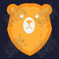 Simple Illustration Of A Yellow Bear's Head Foam Trucker Hat | Artistshot