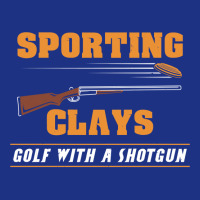 Sporting Clays   Golf With A Shotgun   Clay Target Shooting Pullover H Foam Trucker Hat | Artistshot