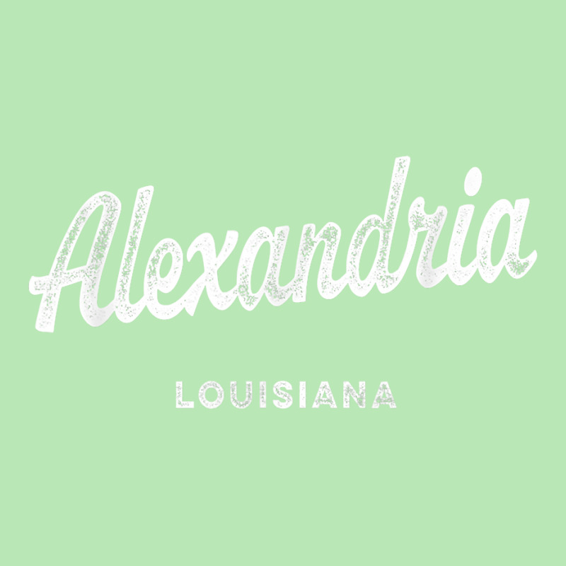 Alexandria Louisiana La Vintage Athletic Sports Script T Shirt Dyed Cap by KretschmerBridge | Artistshot