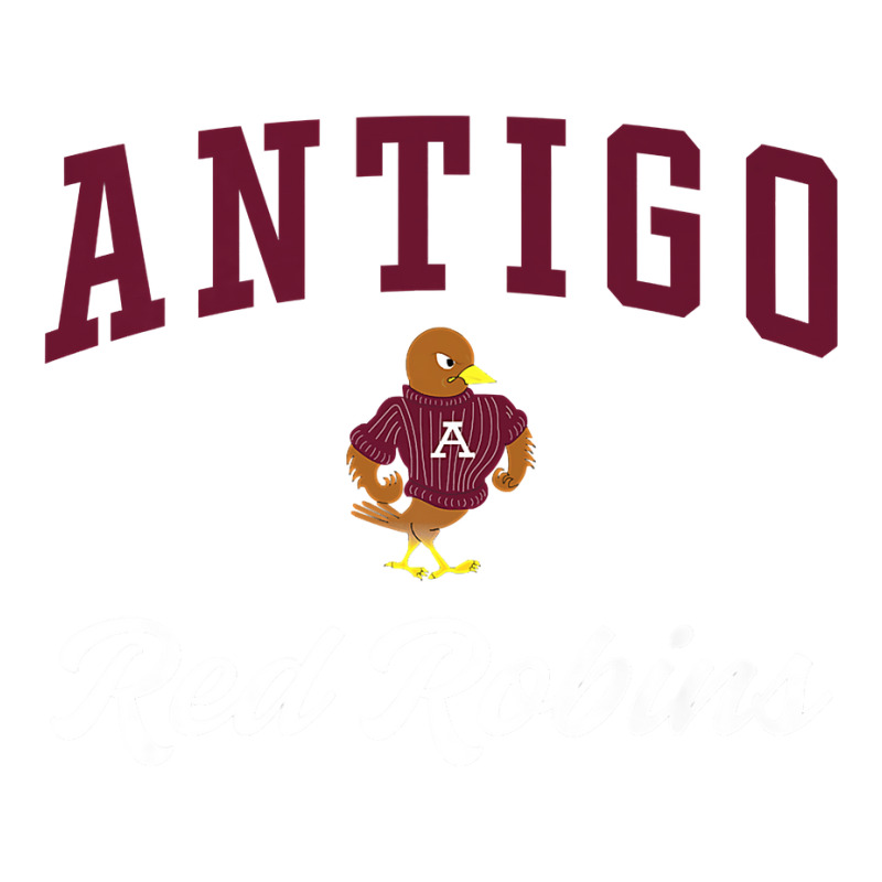 Antigo High School Red Robins Premium T Shirt C3 Pickleball Paddle By ...