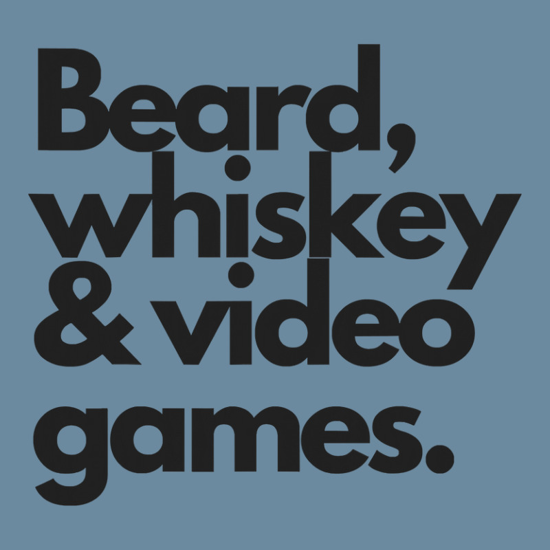 Beard, Whiskey   Video Games  Manly Whiskey Drinker Urban Heavy T-shirt | Artistshot