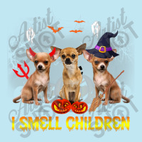 Womens I Smell Childen Funny Halloween Chihuahua Urban Heavy T-shirt | Artistshot