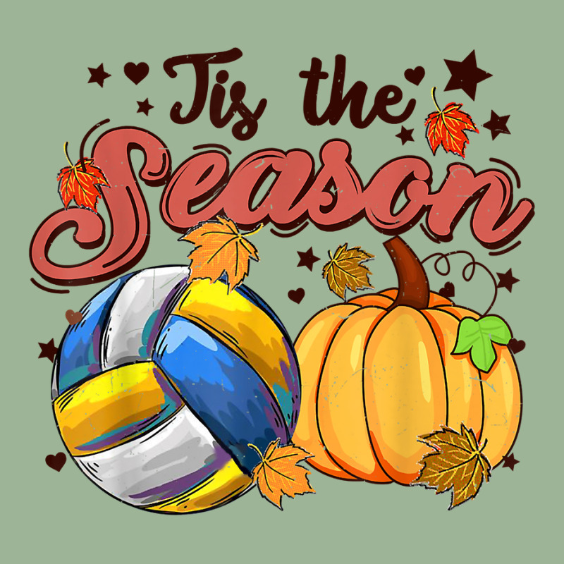 Tis The Season Volleyball Season Fall Vibes Autumn Retro T Shirt Urban Heavy T-shirt | Artistshot