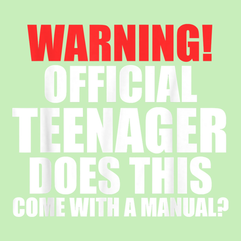 Warning! Offficial Teenager Come 13th Birthday Teenager T Shirt Urban Heavy T-shirt | Artistshot