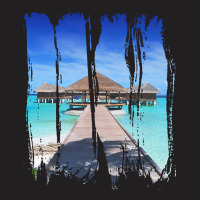 Maldives Gift Ideas T  Shirt Summer Beach Photography Maldives Holiday T-shirt | Artistshot