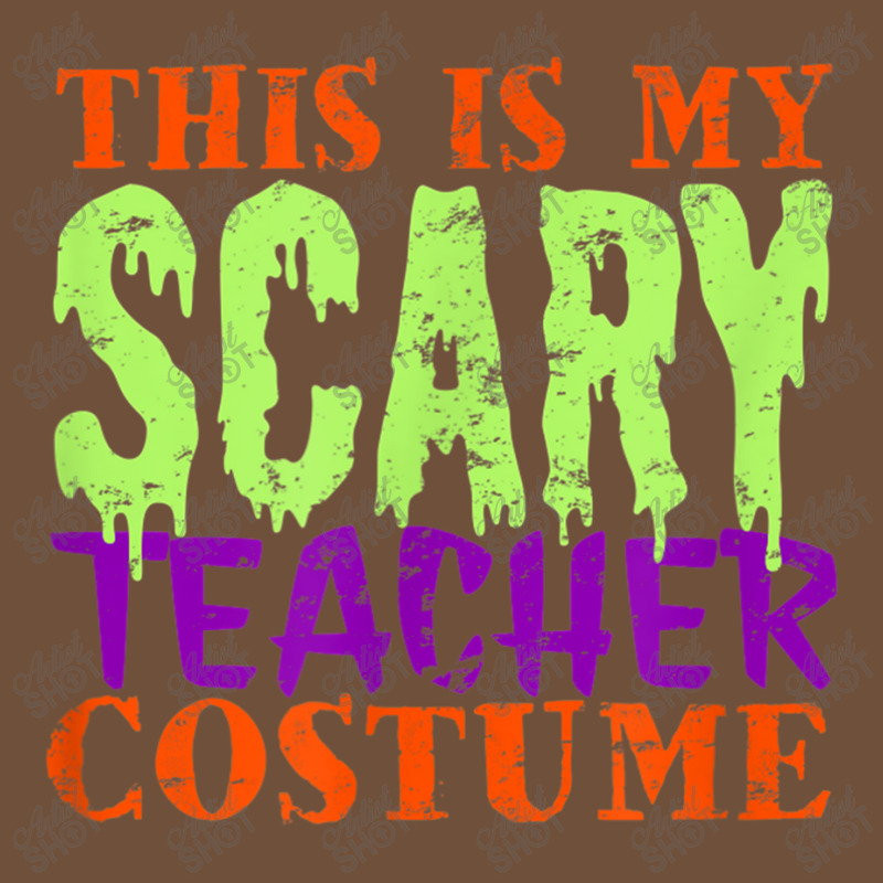 This Is My Scary Teacher Costume Halloween Cute Animations Characters Leatherette Tumbler | Artistshot