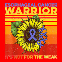 Vintage Sunflower Esophageal Cancer It's Not For The Weak T Shirt Bomber Jacket | Artistshot