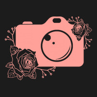 Photographer T  Shirt Pink Camera Silhouette T  Shirt Beanie | Artistshot