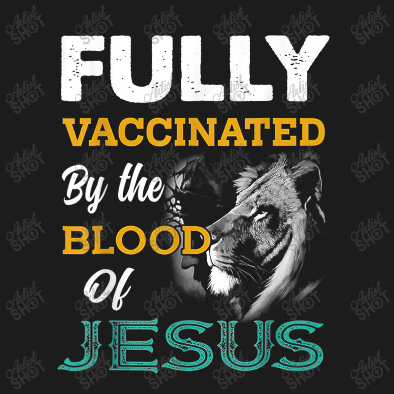 Jesus Fully Vaccinated By The Blood Of Jesus Lion God Christian Beanie | Artistshot