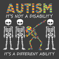 Autism Its A Different Ability Dabbing Skeleton Beanie | Artistshot