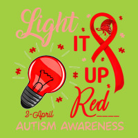 Light It Up Red Autism Awareness Puzzle Beanie | Artistshot