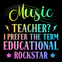 Music Teacher I Prefer The Term Educational Rockstar Visor Hat | Artistshot